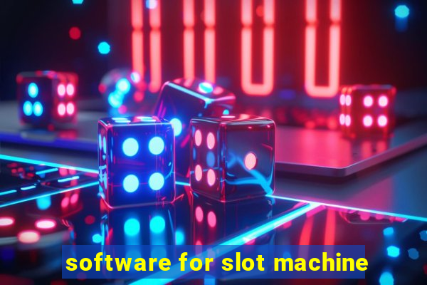 software for slot machine