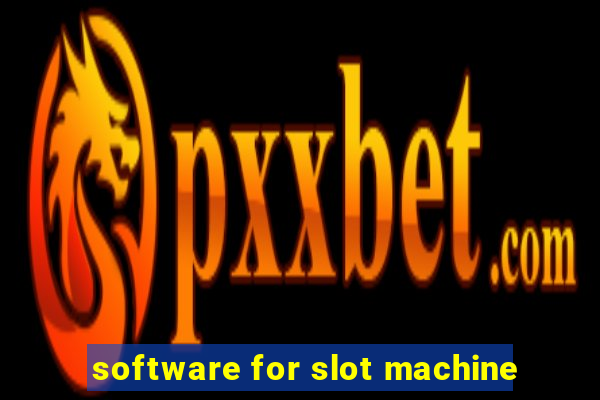 software for slot machine