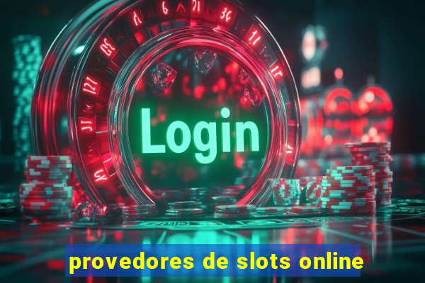 provedores de slots online