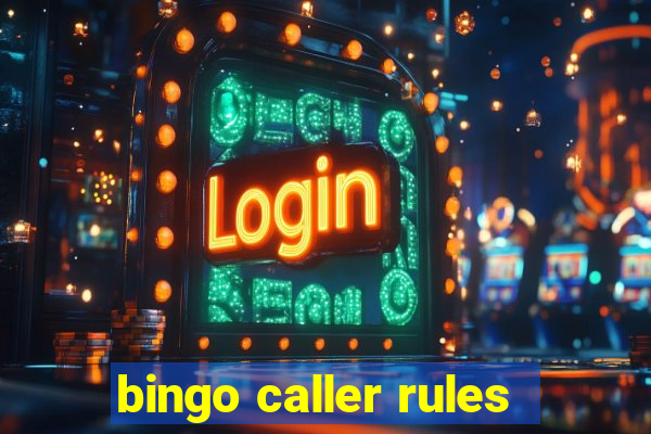 bingo caller rules