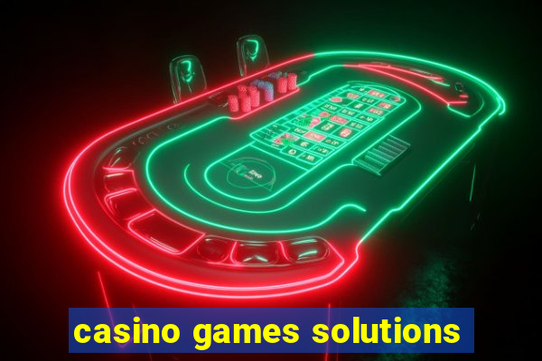 casino games solutions