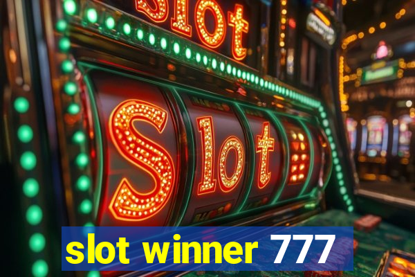 slot winner 777