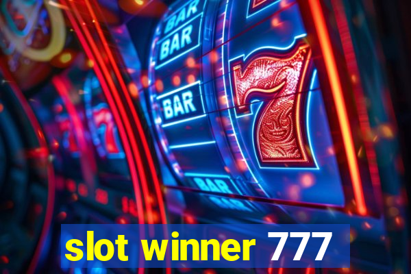 slot winner 777