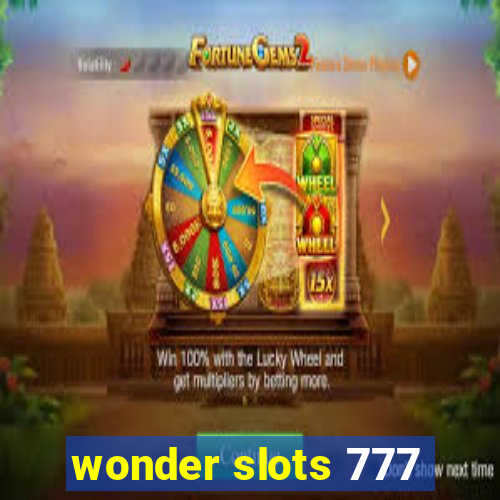 wonder slots 777