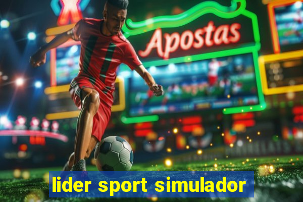 lider sport simulador