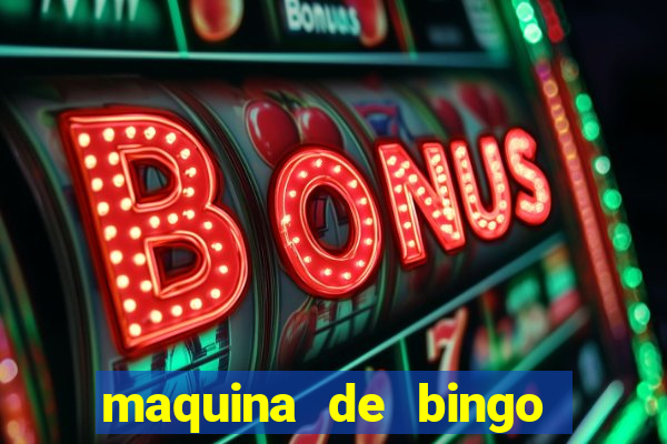 maquina de bingo show ball