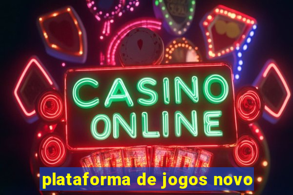 plataforma de jogos novo