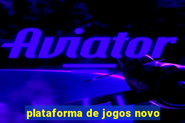 plataforma de jogos novo