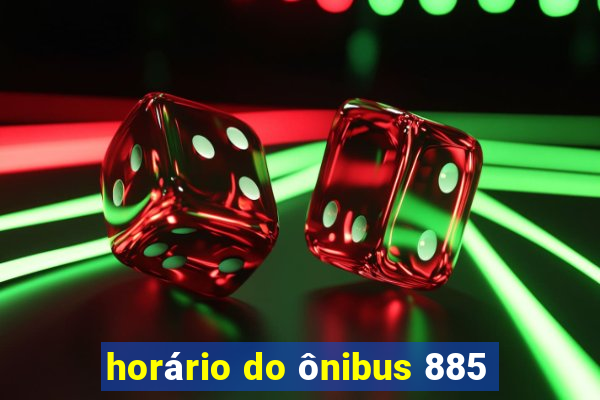 horário do ônibus 885