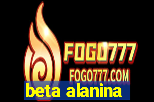 beta alanina