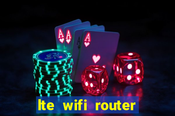 lte wifi router with sim card slot