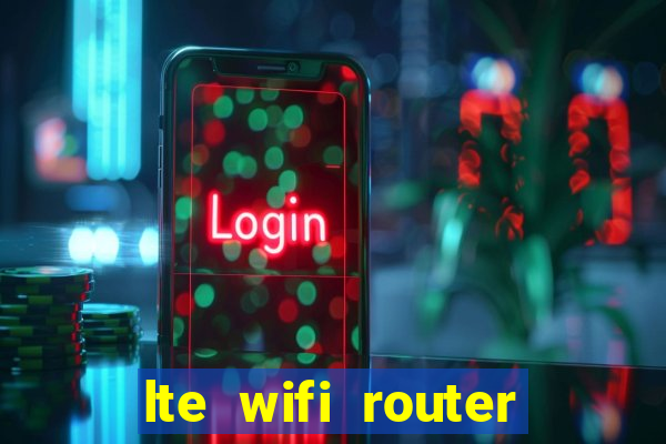 lte wifi router with sim card slot