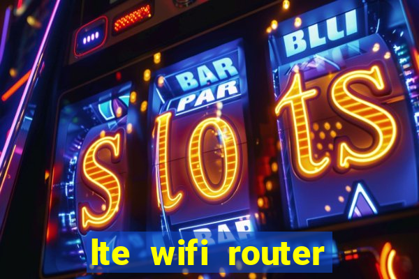 lte wifi router with sim card slot